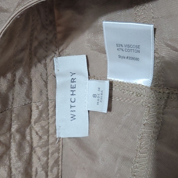 Witchery size 8 silky fabric harem pant - Picture 5 of 7